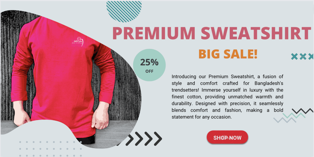 Banner- Isshtyle Premium Sweatshirts